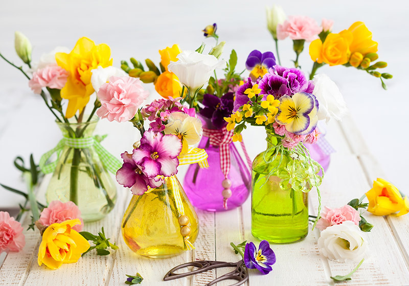 Bouquets flowers